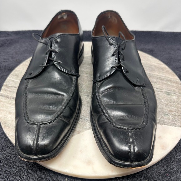 Allen Edmonds Parkway Black Leather Cap Toe Oxford Dress Shoes‎ Men\'s Size 12 D main image 11